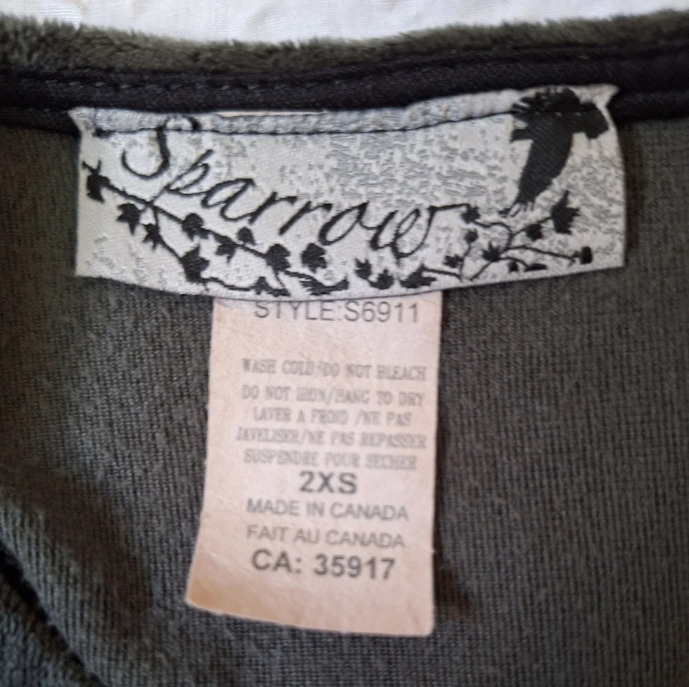 SPARROW Green Olive Mock Neck Sleeveless Velvet Maxi Gown - Picture 5 of 6